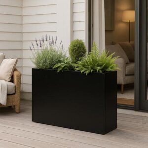 Modern Steel Planter Box